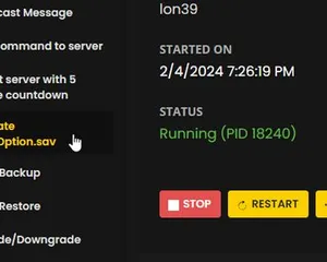 Increasing max pals on your server