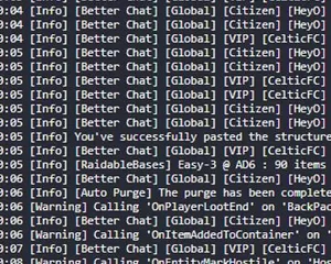 Rust server crashes on startup or randomly