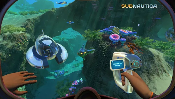Screenshot of Subnautica (Nitrox)