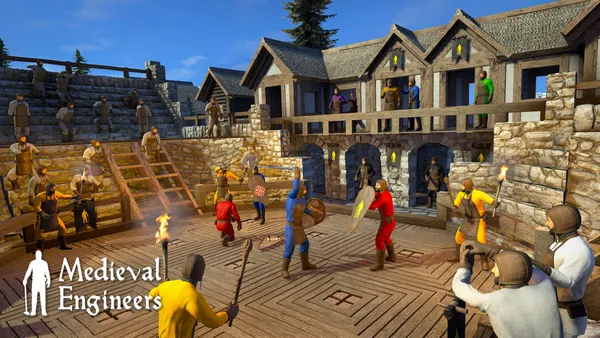Screenshot of Medieval Engineers